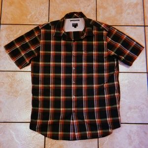 RVCA Plaid Button down